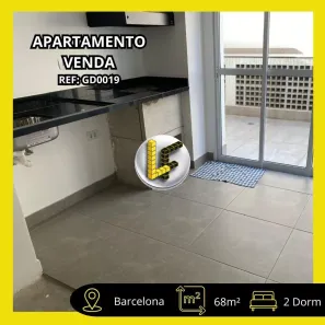 Apartamento com 2 Quartos à venda, 68m² no Barcelona, São Caetano do Sul