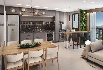 Apartamento com 3 Quartos à venda, 77m² no Cristo Rei, Curitiba