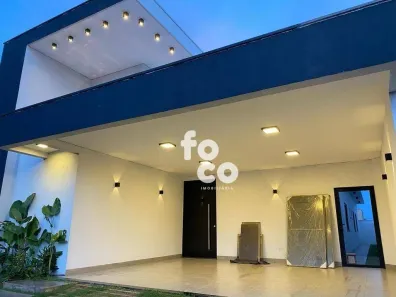Casa de Condomínio com 3 Quartos à venda, 202m² no Jardim Botânico, Uberlândia