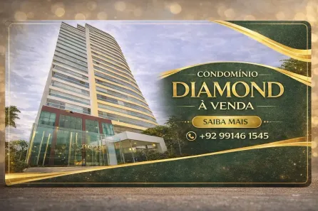 Apartamento com 3 Quartos à venda, 155m² no Adrianópolis, Manaus