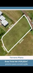 Lote/Terreno à venda, 1925m² no Chapada dos Guimarães, Chapada dos Guimarães