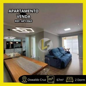 Apartamento com 2 Quartos à venda, 67m² no Osvaldo Cruz, São Caetano do Sul