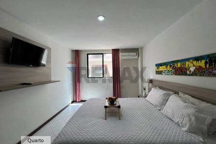 Flat com 1 Quarto à venda, 39m² no Cabo Branco, João Pessoa