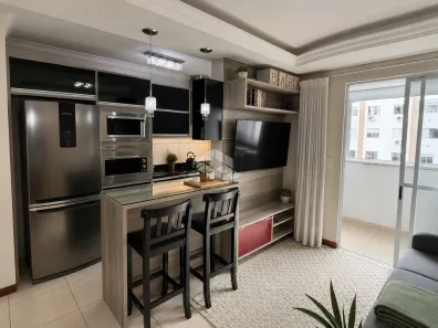 Apartamento com 1 Quarto à venda, 48m² no Fazenda Santo Antônio, São José