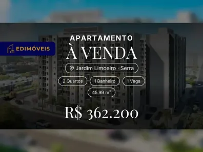 Apartamento com 2 Quartos à venda, 45m² no Jardim Limoeiro, Serra