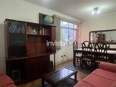 Apartamento com 1 Quarto para alugar, 55m² no José Menino, Santos