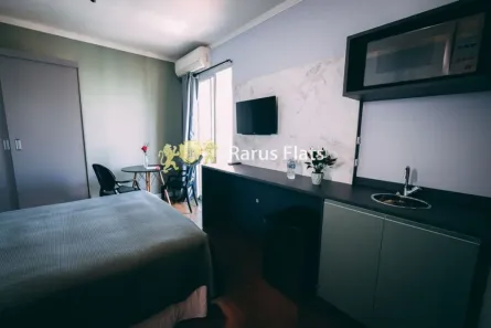 Flat com 1 Quarto à venda, 26m² no Indianópolis, São Paulo