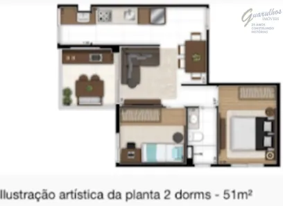 Apartamento com 1 Quarto à venda, 51m² no Aclimação, São Paulo