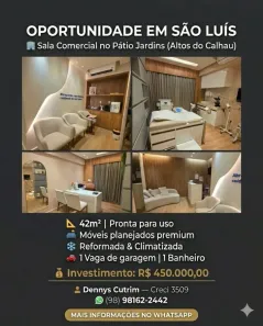 Sala Comercial à venda, 42m² no Calhau, São Luís