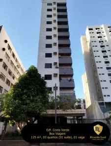 Apartamento com 3 Quartos para alugar, 115m² no Boa Viagem, Recife