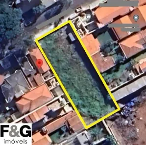 Lote/Terreno à venda, 1000m² no Campestre, Santo André