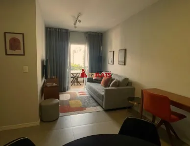 Flat com 1 Quarto para alugar, 40m² no Jardim Paulista, São Paulo