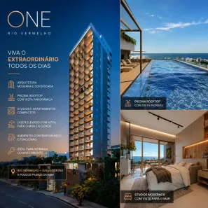 Apartamento com 2 Quartos à venda, 62m² no Rio Vermelho, Salvador