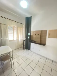 Apartamento com 1 Quarto para alugar, 30m² no José Menino, Santos