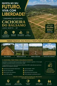 Lote/Terreno à venda, 400m² no Setor de Habitações Individuais Norte, Brasília