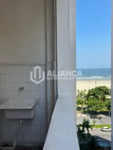 Apartamento com 1 Quarto para alugar, 50m² no Gonzaga, Santos