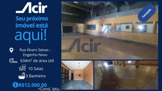 Ponto Comercial para venda ou aluguel, 633m² no Engenho Novo, Rio de Janeiro