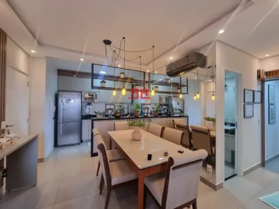Apartamento com 3 Quartos para alugar, 69m² no Residencial Parque Granja Cecília B, Bauru