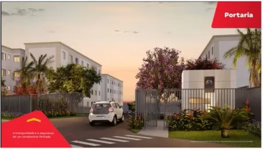 Apartamento com 2 Quartos à venda, 42m² no Residencial Frei Galvão, Goiânia