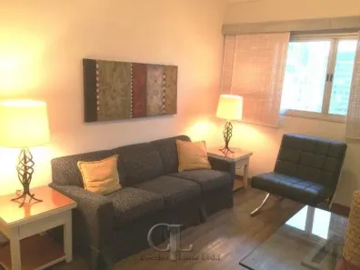 Apartamento com 1 Quarto para alugar, 50m² no Indianópolis, São Paulo