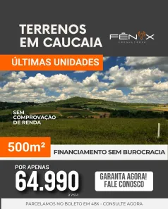 Lote/Terreno à venda, 500m² no Parque Caucaia (Caucaia do Alto), Cotia