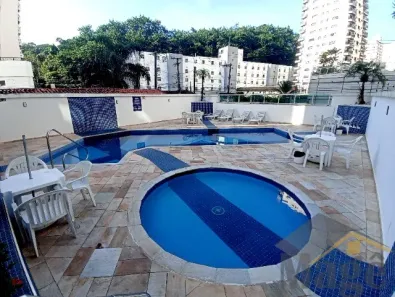 Apartamento com 3 Quartos para alugar, 110m² no Jardim Las Palmas, Guarujá