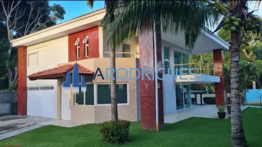 Casa de Condomínio com 4 Quartos à venda, 369m² no Busca Vida (Abrantes), Camaçari