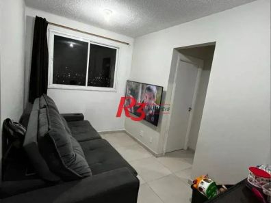 Apartamento com 2 Quartos à venda, 45m² no Areia Branca, Santos