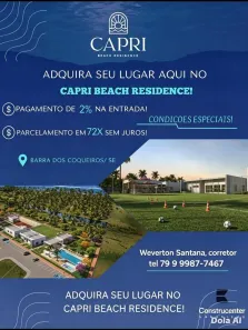 Lote/Terreno à venda, 213m² no , Barra dos Coqueiros