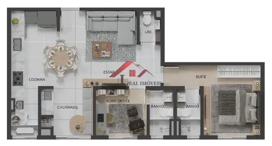 Apartamento com 2 Quartos à venda, 69m² no Barcelona, São Caetano do Sul