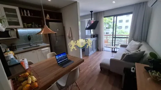 Flat com 1 Quarto à venda, 35m² no Moema, São Paulo