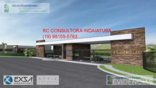 Lote/Terreno à venda, 308m² no Residencial Evidências, Indaiatuba