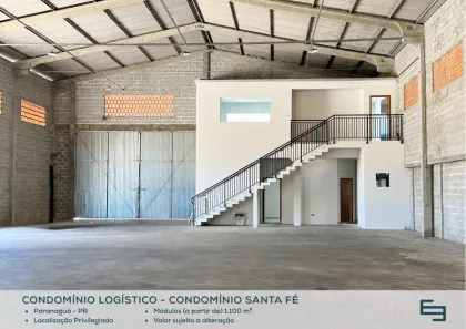 Galpão/Depósito/Armazém para alugar, 1100m² no Jardim Ouro Fino, Paranaguá