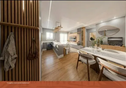Apartamento com 2 Quartos à venda, 54m² no Vila Nossa Senhora das Vitórias, Mauá
