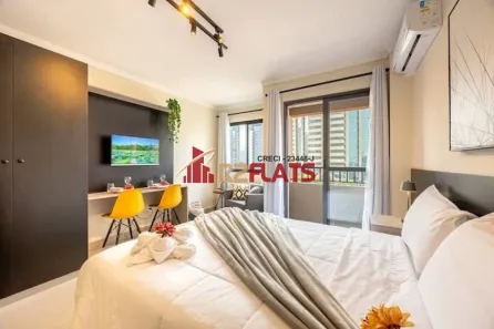 Apartamento com 1 Quarto à venda, 30m² no Indianópolis, São Paulo