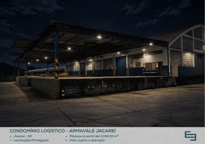 Galpão/Depósito/Armazém para alugar, 3770m² no Jardim Califórnia, Jacareí