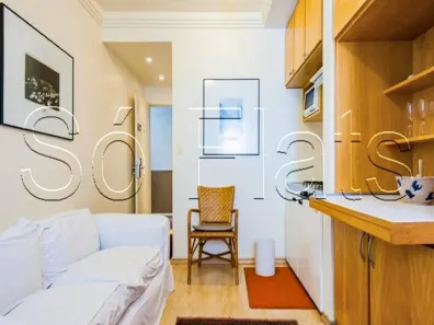 Flat com 1 Quarto à venda, 28m² no Cerqueira César, São Paulo