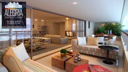 Apartamento com 4 Quartos à venda, 225m² no Pituaçu, Salvador