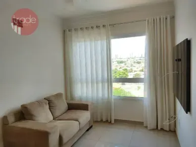 Apartamento com 1 Quarto para alugar, 36m² no Residencial Flórida, Ribeirão Preto
