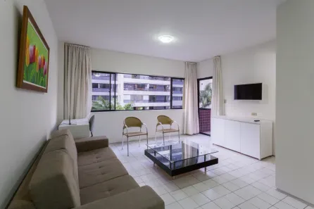 Apartamento com 1 Quarto para alugar, 60m² no Boa Viagem, Recife