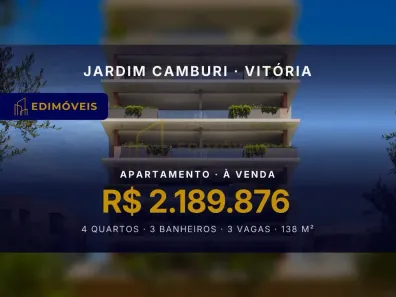 Apartamento com 4 Quartos à venda, 138m² no Jardim Camburi, Vitória