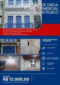 Ponto Comercial para alugar, 527m² no Boa Vista, Recife