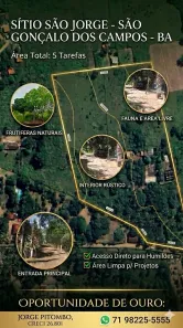 Lote/Terreno à venda, 21780m² no , São Gonçalo dos Campos