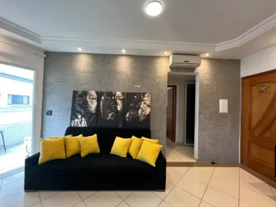 Apartamento com 1 Quarto para alugar, 43m² no Canto do Forte, Praia Grande