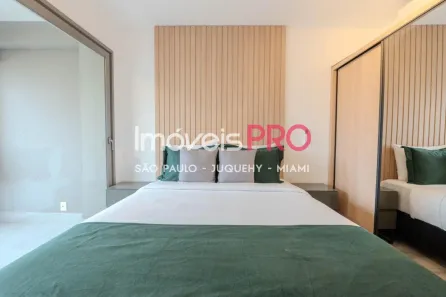Apartamento com 1 Quarto para venda ou aluguel, 30m² no Indianópolis, São Paulo