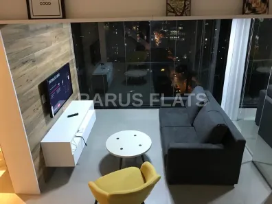 Flat com 1 Quarto para alugar, 40m² no Vila Olímpia, São Paulo