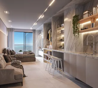 Apartamento com 1 Quarto à venda, 27m² no Jardim Oceania, João Pessoa