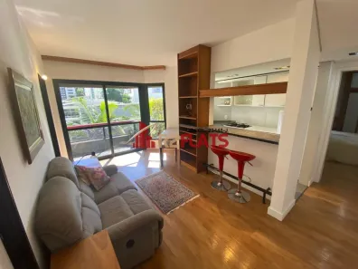 Flat com 1 Quarto para alugar, 47m² no Itaim Bibi, São Paulo