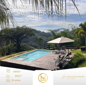 Casa de Condomínio com 5 Quartos à venda, 350m² no Village Terrasse I, Nova Lima