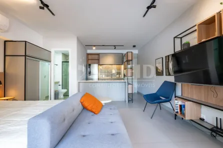 Flat com 1 Quarto à venda, 40m² no Campo Belo, São Paulo